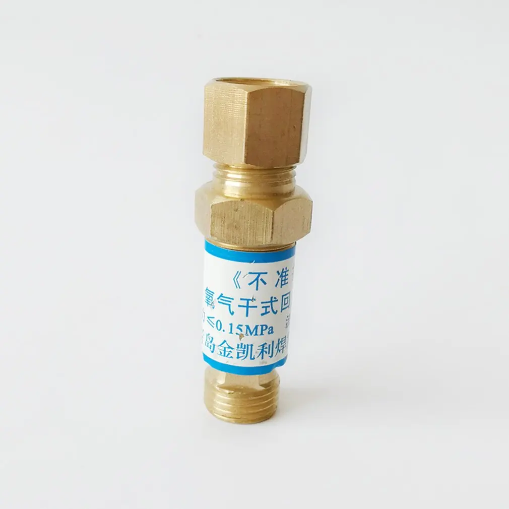 2 шт. кислородный молниеотвод обратный клапан пламя Бастер предохранительный клапан закаленный предохранительный кислородный защитный клапан