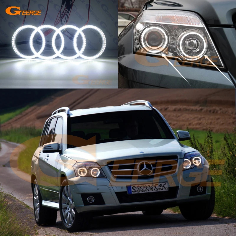 Для MERCEDES BENZ GLK CLASS X204 280 300 2008 2009 2010 2011 2012 prefacelift ультра яркий SMD светодиодный