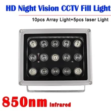 NEOCoolcam 150m IR Distance 15pcs Array Leds Waterproof Laser infrared Night Vision Fill Light for CCTV Camera 90-60-45-30degree