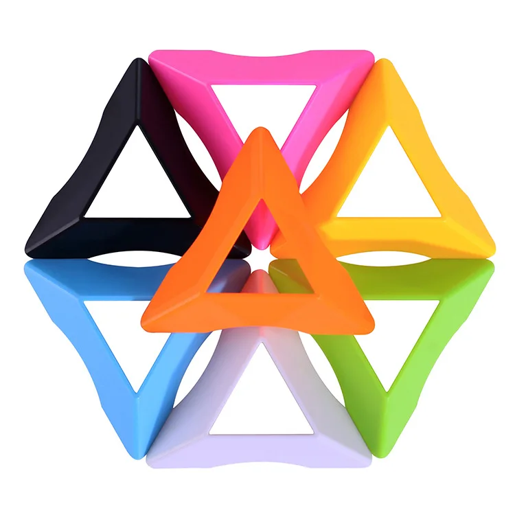 3x3x3, волшебный куб, для развития и многоцветный третьего порядка лабиринт куб, головоломка, Скорость твист обучения и обучающие игрушки