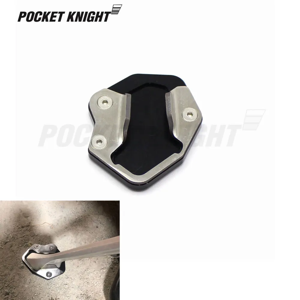 Per Triumph Tiger 800 Xr Tiger 800 Xca Tiger 800 Xrx Tiger 800 Xrt 2013-2018 Cavalletto Sidestand Stand Extension Enlarger Pad