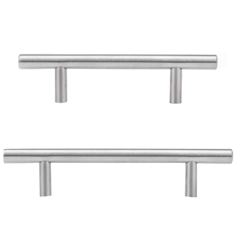 

20Pcs Furniture Handles Kitchen Cabinet T Pulls Handles Knobs Stainless Steel Handles for Furniture Door Cabinet Bar Handle Hard