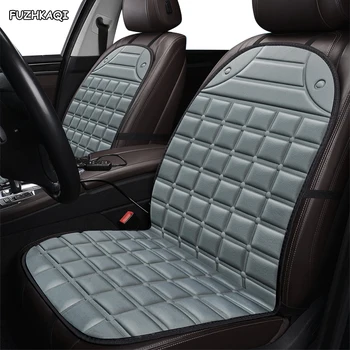

FUZHKAQI 12V Heated car seat cover for Subaru all model forester Legacy impreza XV Outback Winter Pad Cushions car styling