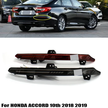 

ECAHAYAKU LED DRL Car for HONDA ACCORD 10th 2018 2019 Three Functions Driving Light Brake Light Turn Signal Light Rear light