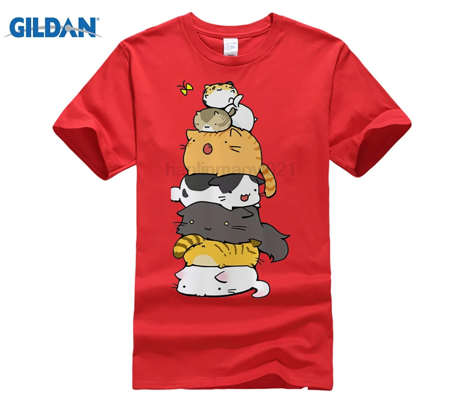 Новая Милая футболка для костюмированной вечеринки Neko Atsume аниме Кот ярд летние