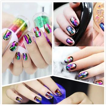 

15 Rolls Of Starry Nail Stickers Nail Art Transfer Foil Sticker For Nail Tip Decoration & Star Glue Set Nail Accessories#0604