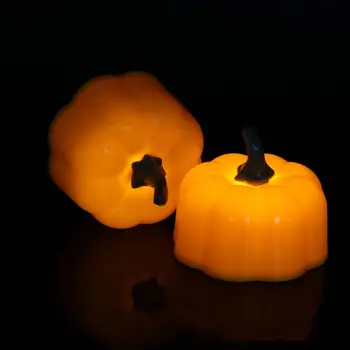

Halloween Pumpkin Lamp LED Pumpkin Lamp Christmas Day Decoration LED Electronic Light Candle Lamp Safety And Beauty