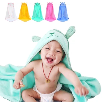 

Baby Towels Kids Boy Bath Comfortable Soft Child Cotton Newborn Baby Towels kids Babies Cotton Blanket Cotton