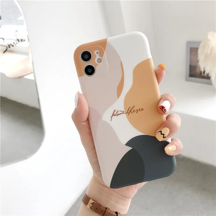 Художественный Ретро абстрактный геометрический чехол для телефона iPhone 11 Pro Max XR X