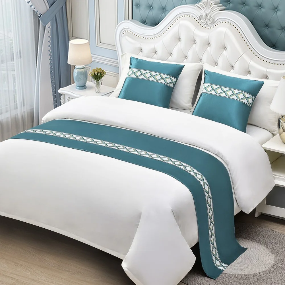 Luxury Floral Bedspreads Bed Runner Throw Bedding Single Queen King Bed  Cover Towel Home Hotel Decorations - AliExpress