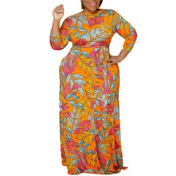 New Fashion Large African Evening Dress Print Dress