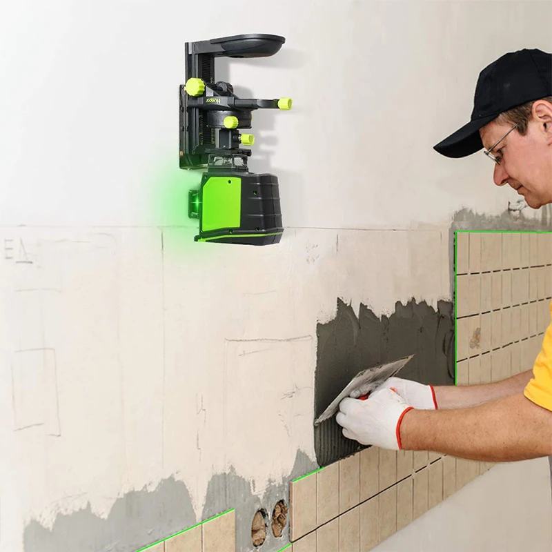 Huepar Fine-tuning Bracket Laser Level Adapter Review - Rotating Laser