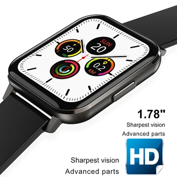 

TIMEWOLF Smartwatch 2020 Android IP68 Waterproof Relogio Inteligente Smart Watch Men Women Blood Pressure Smart Watch for Men