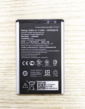 

New C11P1501 Battery For ASUS ZenFone2 Laser 5.5"/6" zenfone selfie ZE550KL ZE601KL Z00LD Z011D ZD551KL Z00UD 3000mAh