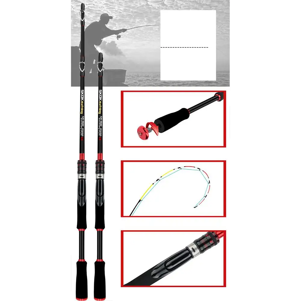 Carbon Long-distance Cast Fishing Rod Ultralight Fishing Pole Rock