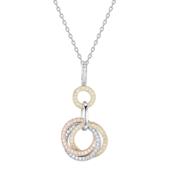 

Fahmi 2020 New Popular 100% 925 Sterling Silver Necklace1-13 High Quality Original Jewellery For Women Party Wedding Gift