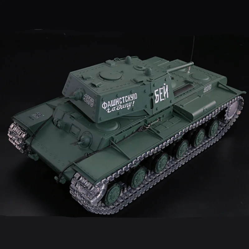 헝 롱 1/16 소련 KV-1'S 3878-1 RC 중전차 RTR 소년 선물