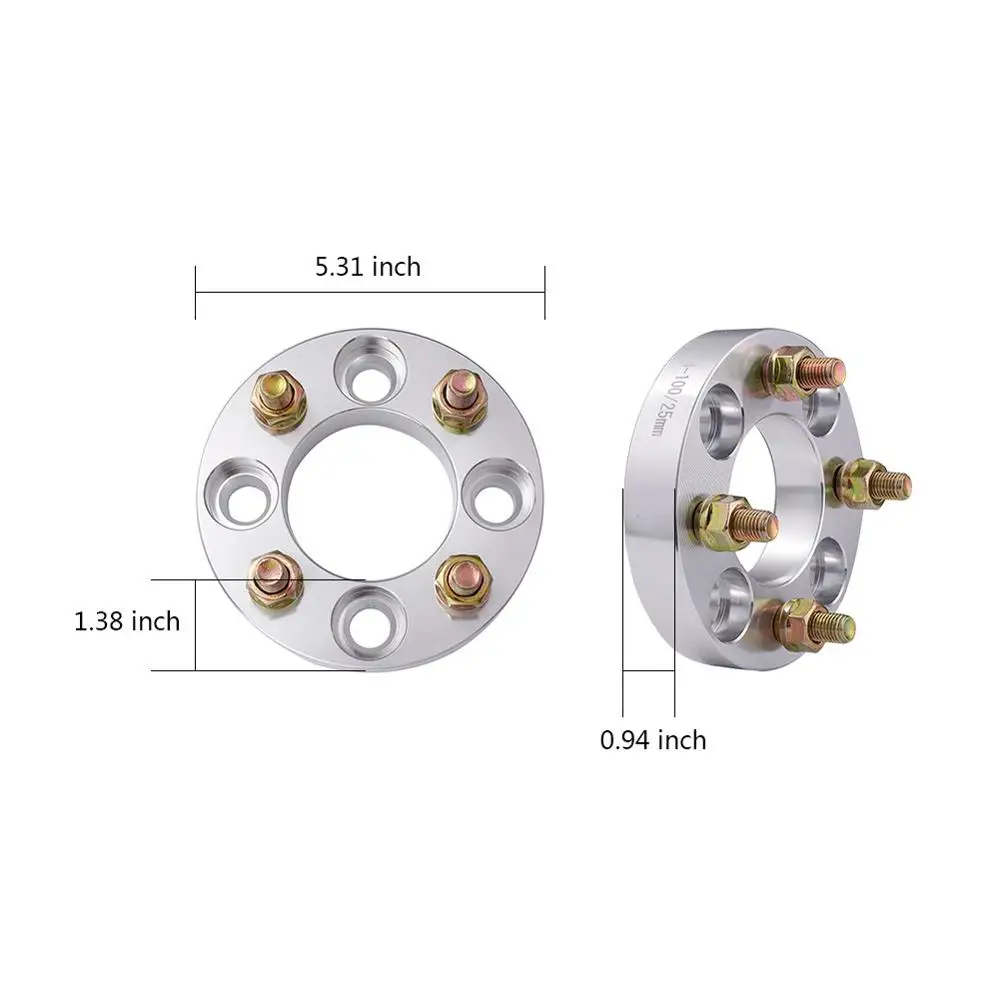 Spacer Kit 6x139.7 93.1 Roue entretoises 20 mm écrous pour Ford Ranger Tous Les Modèles 2