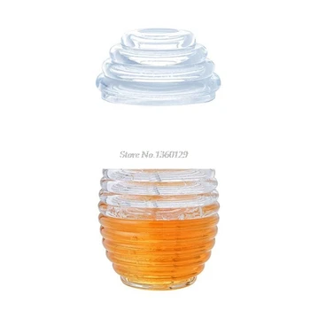

Transparent Beehive-shaped Honey Jar Dropship