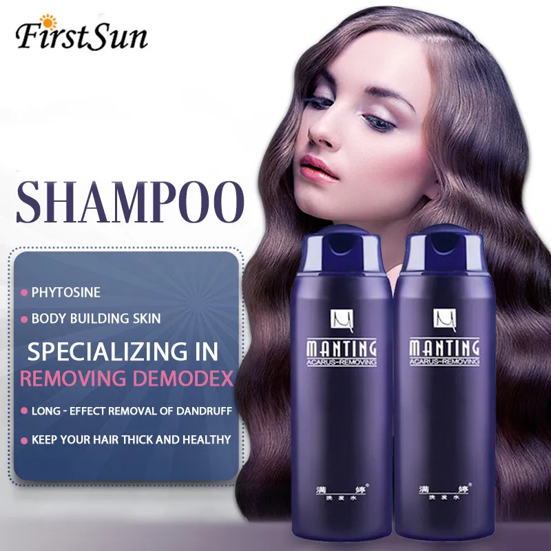 Manting китайская травяная медицина против перхоти зуд Шампунь Балансирующий