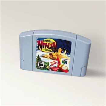 

Mystical Ninja Starring Goemon For 64 Bit Game Cartridge USA Version NTSC Format