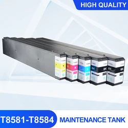 Cartouche d'encre pour imprimante Epson WF C20590, Compatible T8581, T8582, T8583, T8584, avec pigments et puce 