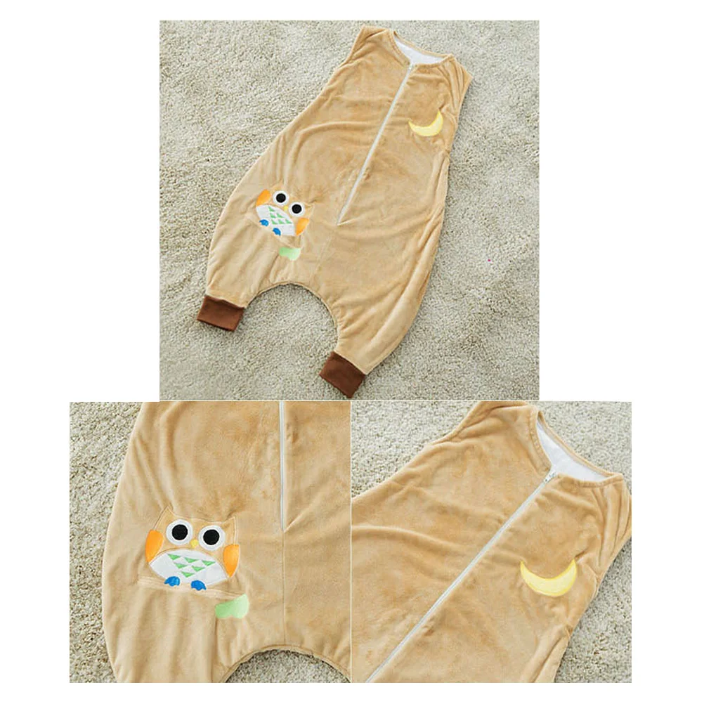 Новый милый мультяшный спальный мешок для новорожденных детская коляска без