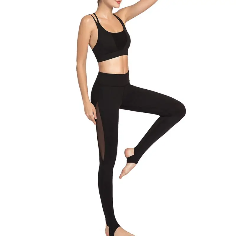 

High Quality Women's Yoga Suit Tight Running Dance Sportswear Gym Yoga Women Set Fitness Sport Clothing