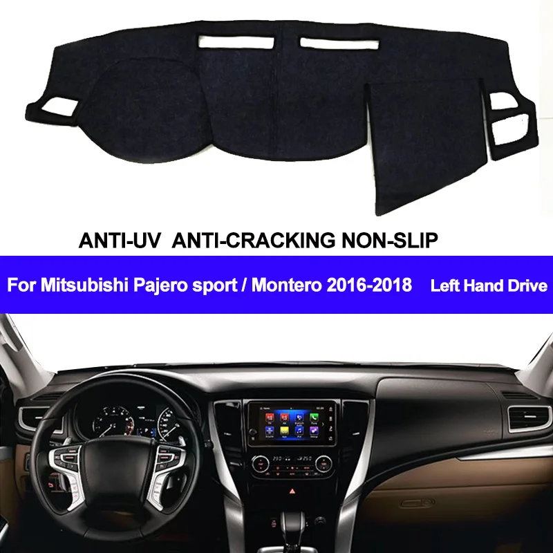 Car-Dashboard-Cover-For-Mitsubishi-Pajero-sport-Montero-2016-2017-2018-Dashmat-Pad-Carpet-Cover-Dashboard