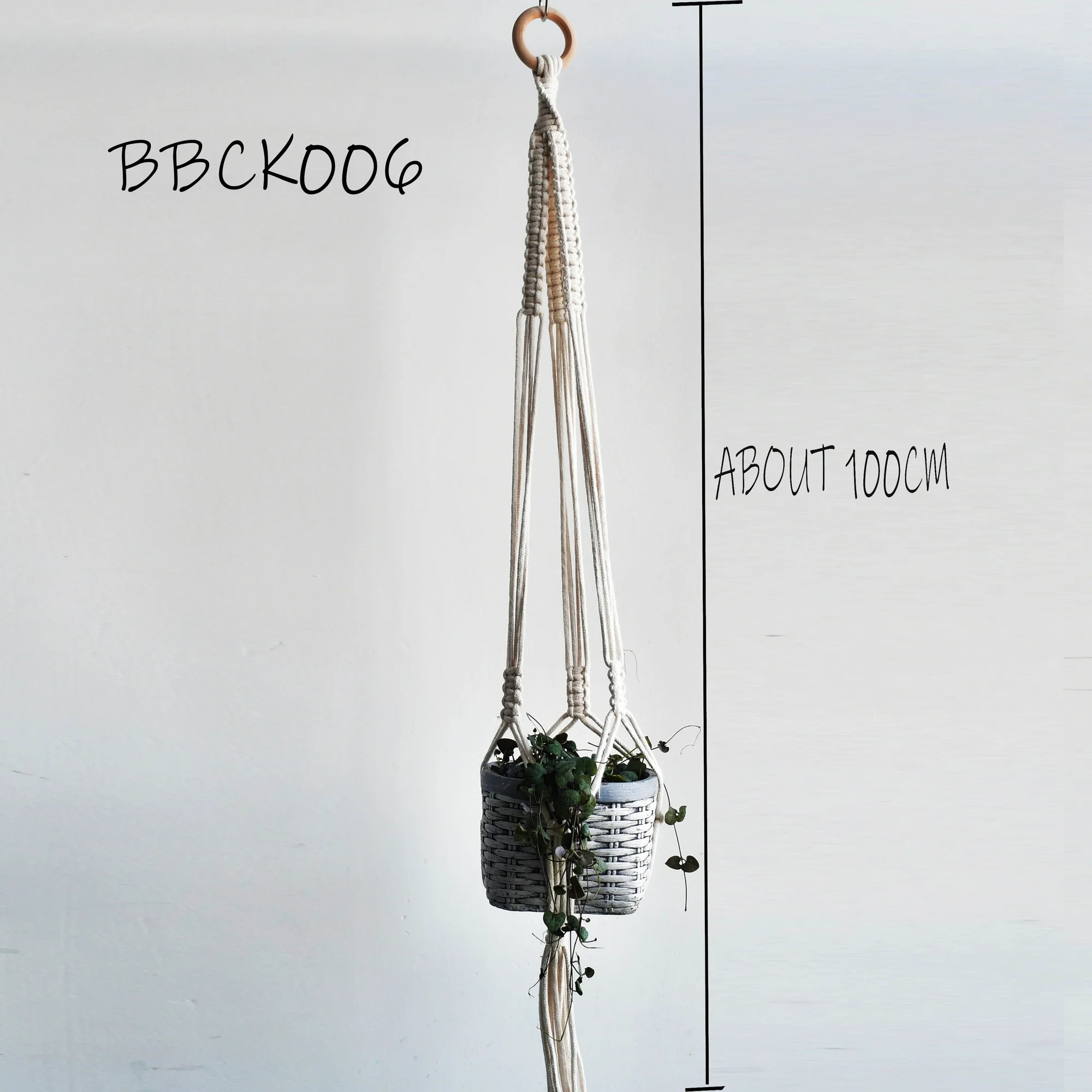 New arrival  100% handmade macrame plant hanger pot holder hanger for pot macrame hanger for plant hanger for flowerpot
