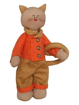 

Set for sewing textile dolls Vanilla C002 "Cats story"