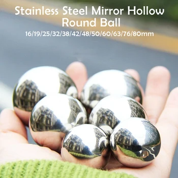

Mirror Polished Hollow Ball Reflective Garden Sphere for Home Garden Decoration