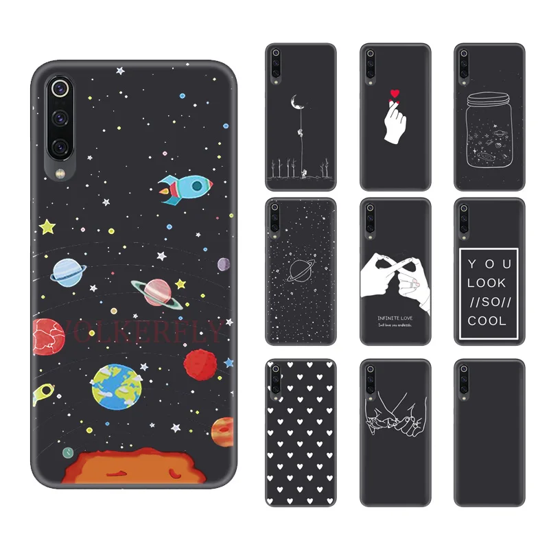 

Candy Black Soft Cases For Xiaomi Mi A3 Mi CC9 E Mi 9T Mi 9 SE Mi 8 Lite Mi 5X 6X A1 A2 Redmi K20 6 Pro 7A 7 6A Note 5 6 7 Cover