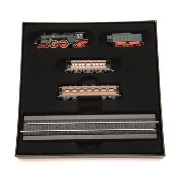 

Atlas 1/220 Scale Minitrains Diecase Orient-Express Mini Track Steam Train Model Toy