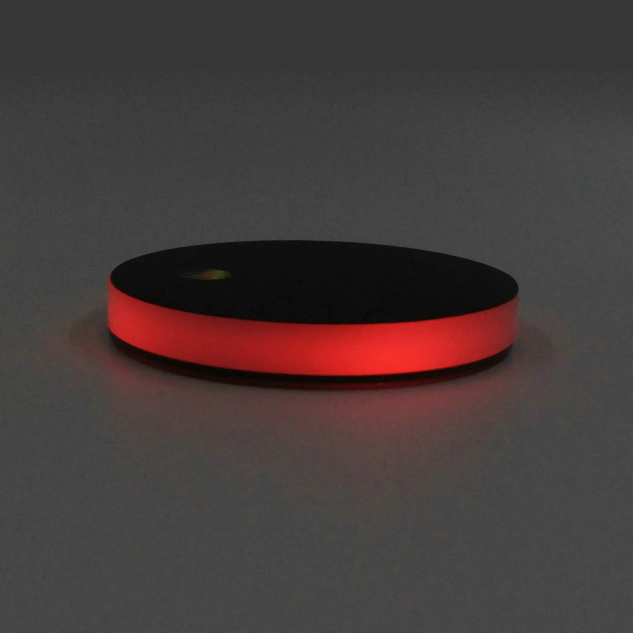 1 шт. Солнечная RGB 7 цветов водное стекло Подушка Автомобильный светодиодный фонарь для внутреннего оформления автомобиля USB красочный свет скольжения Coaster