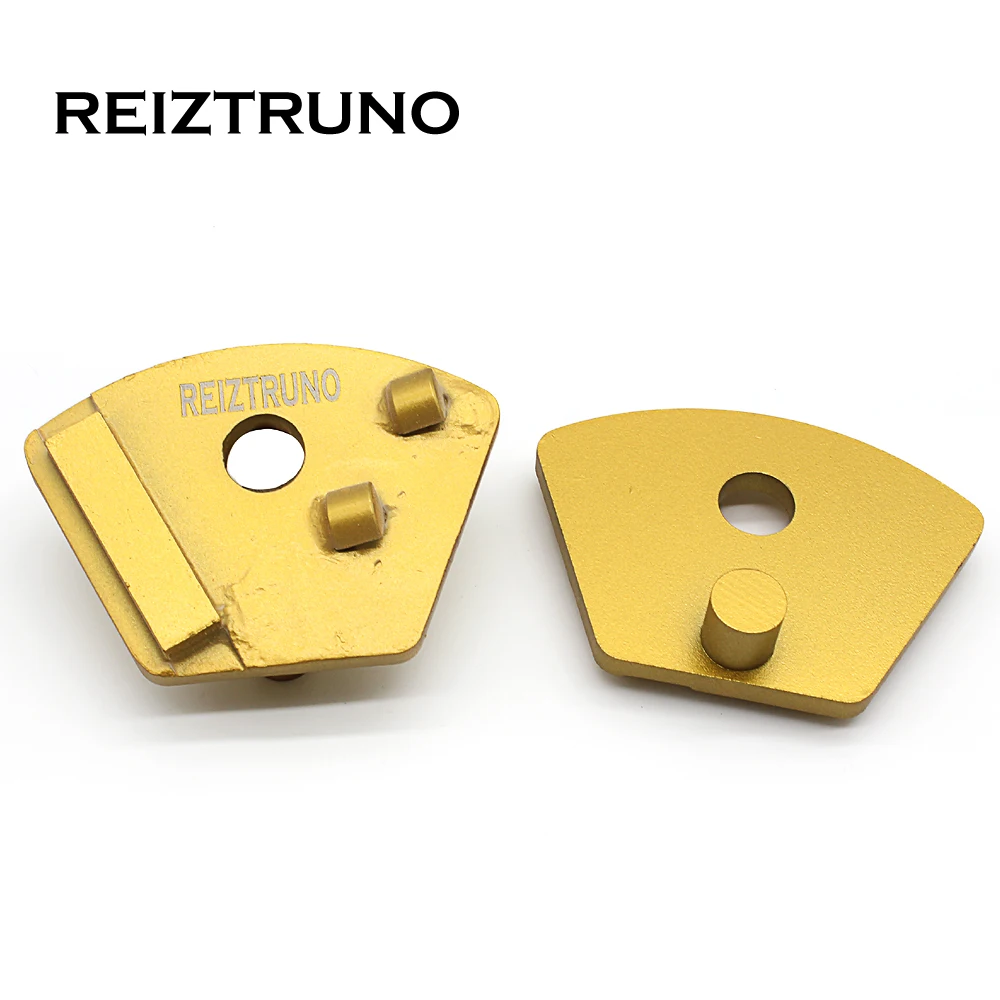 REIZTRUNO 2*1/4PCD один сегмент алмазные инструменты полирование пола и шлифование пола poslishing колодки для бетона эпоксидной смолы Re