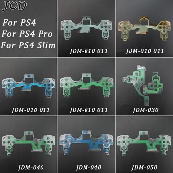 

JCD 10Pcs for Dualshock 4 PS4 DS4 PRO Slim Controller Conductive Film Conducting Film Keypad flex Cable JDM 050 040 030 011