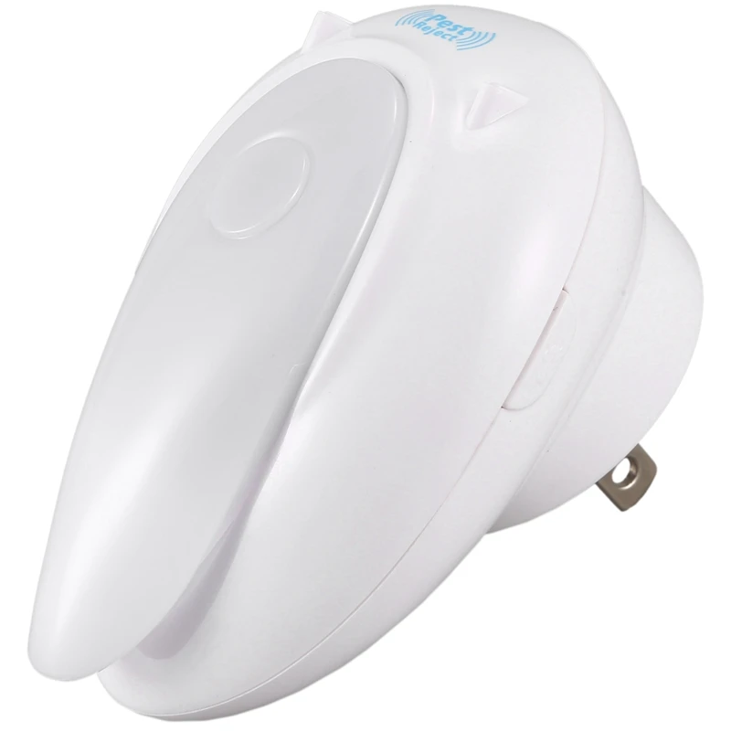 

US Plug Ultrasonic Pest Control Repellent - Easy & Humane Way to Repel Rodents, Ants, Cockroaches, Bedbugs, Mosquitoes, Flies, S