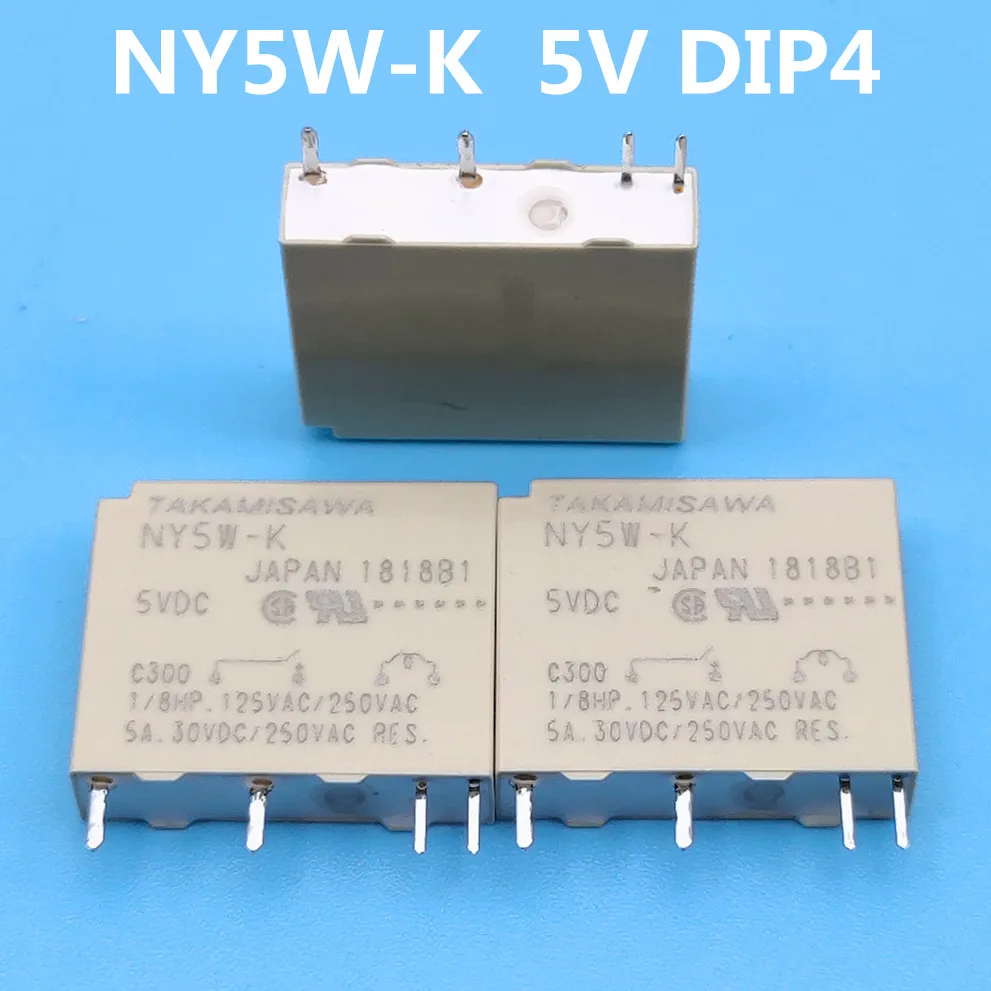 5Pcs/Lot Relay Ny5W-K 5A 4Pin 5V New And Original | Обустройство дома