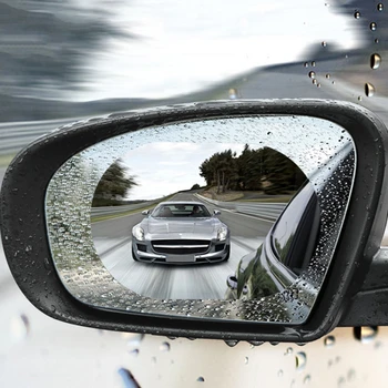 

Automobile Rearview Mirror Rain-proof Film Car Special-purpose Vehicle Rearview Mirror Nanometer Defence Fog Stick Reflector Suv