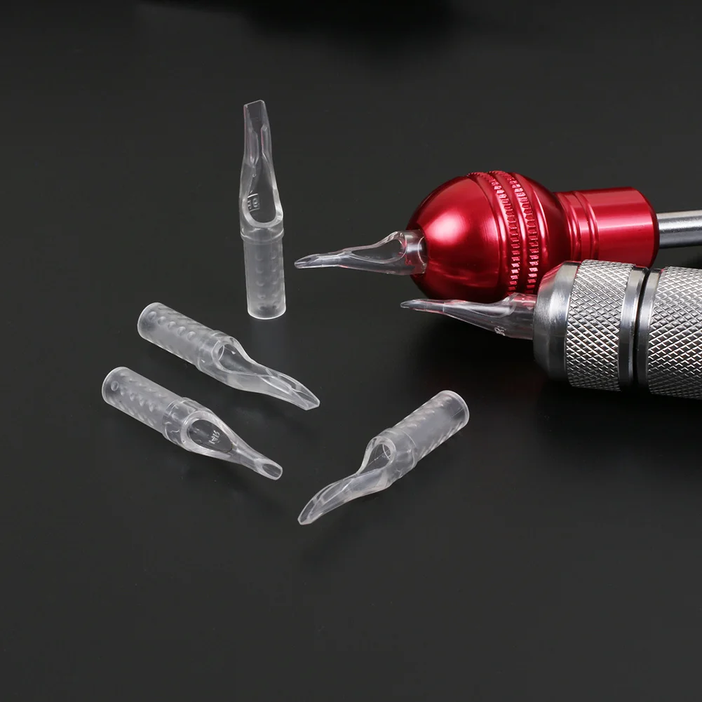 50 шт. одноразовые насадки для татуировки|tattoo tips|disposable tattoo tipsnozzle tube |