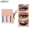 QIBEST-lápiz de sombra de ojos, 15 colores, maquillaje brillante, pigmento brillante, resistente al agua, aplicador de sombra de ojos, sombra de ojos líquida ahumada, cosméticos ► Foto 2/6