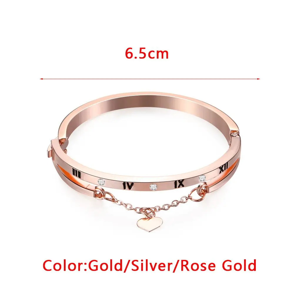 Luxury Rose Gold Stainless Steel 