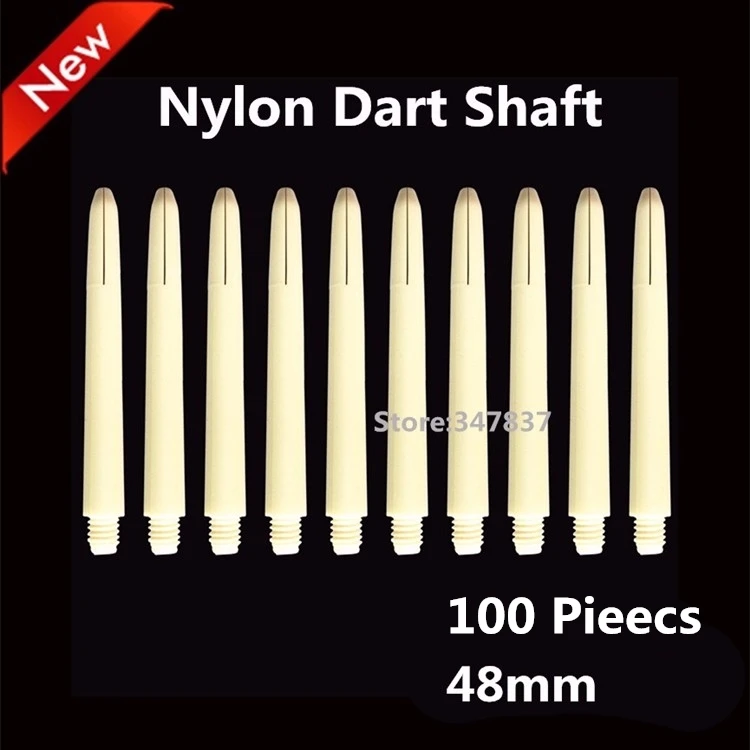 High Quality Plastic/Nylon Black/White Dart Shaft 30/100pcs lot Darts