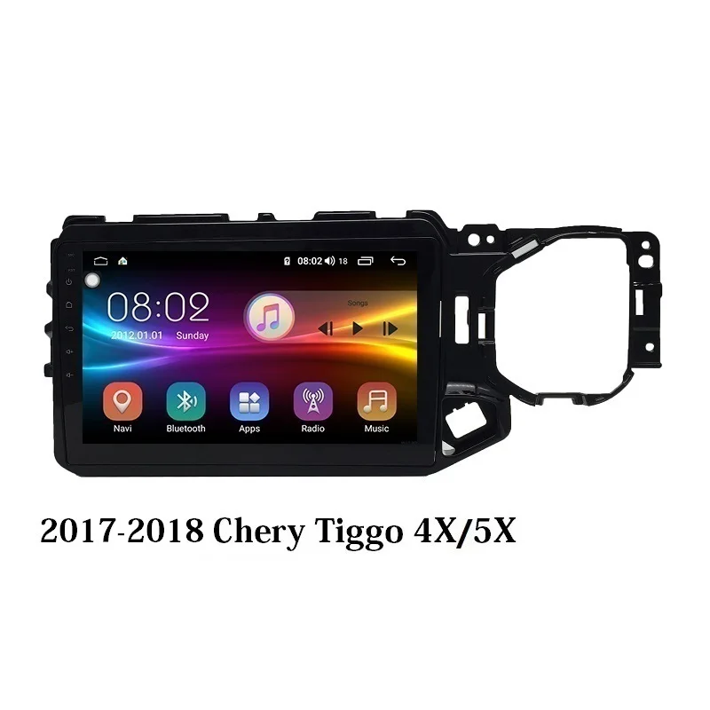 Best Tiggo 4X/5X Android 9.0 8-core IPS Screen radio carro autos car navigation system for 2017-2019 Chery Tiggo 4X/5X 0