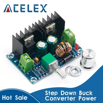 

XH-M401 DC-DC Step Down Buck Converter Power Supply Module XL4016E1 PWM Adjustable 4-40V To 1.25-36V Voltage Regulator 8A 200W