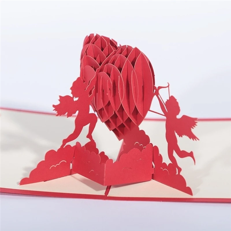 3D Рождественская открытка с резьбой из бумаги Снеговик Лось дерево в форме ажурных открыток бумажная скульптура DIY рождественские поздравительные открытки - Цвет: HM21006