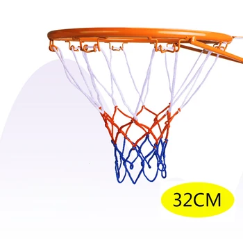 

32cm Hanging Basketball Wall Mounted Goal Hoop Rim Net Sports Netting Indoor Outdoor Children's Basketball Box Dropship