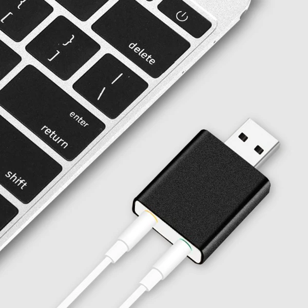 7,1 канальный алюминиевый сплав Usb звуковая карта компьютерная внешняя звуковая карта Usb7.1 звуковая карта аналоговая звуковая карта