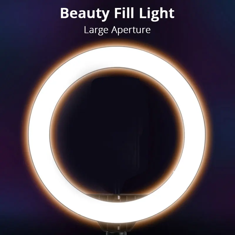  Ring Lamp LED Selfie Ring Light With Cell Phone Holder Stand Phone Camera Studio Fill Light For You - 4000064345616
